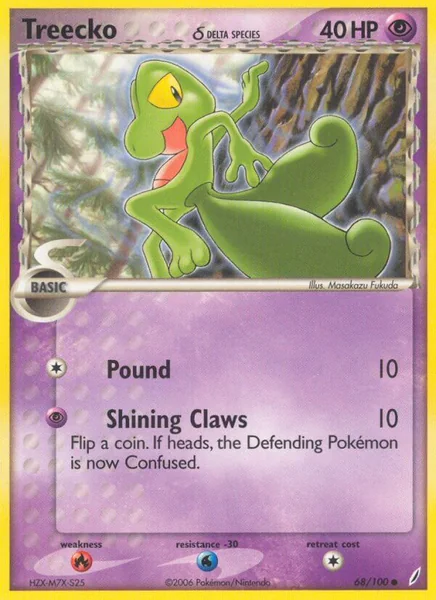 Treecko card image