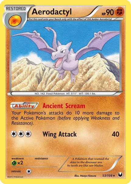 Aerodactyl card image