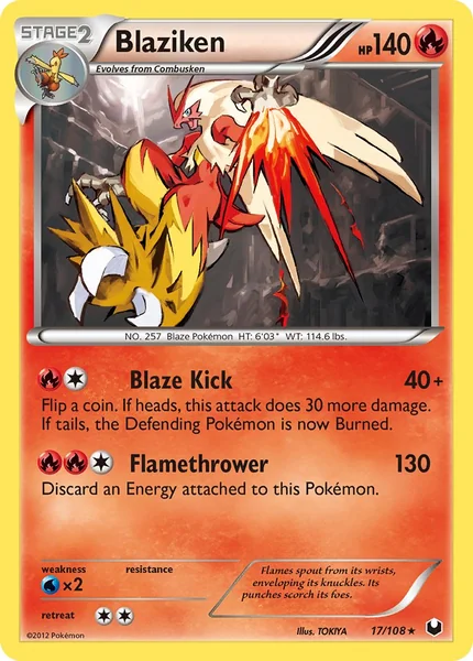 Blaziken card image
