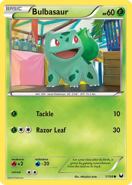 Bulbasaur card image