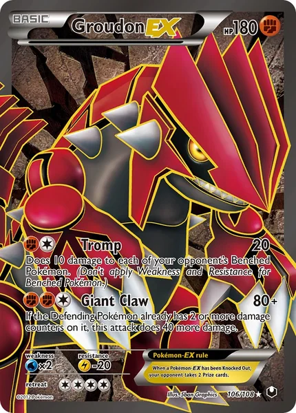 Groudon EX card image