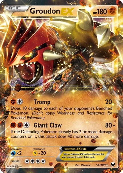 Groudon EX card image