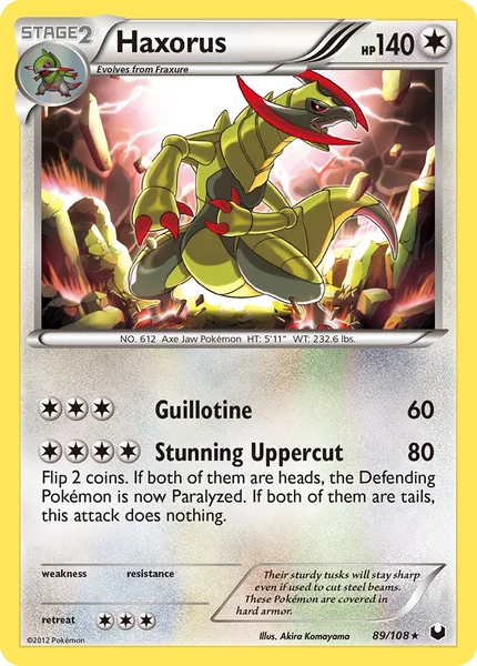 Haxorus card image