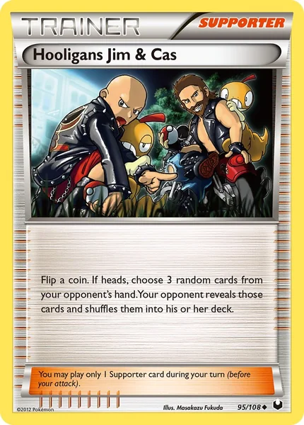 Hooligans Jim & Cas card image