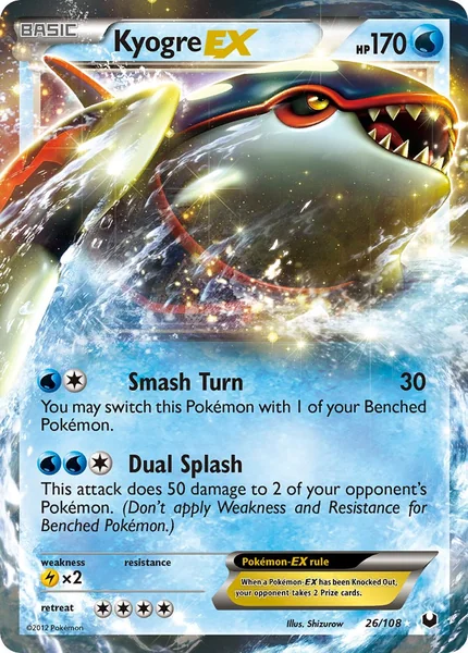 Kyogre EX card image