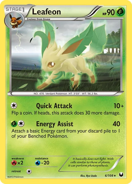 Leafeon card image