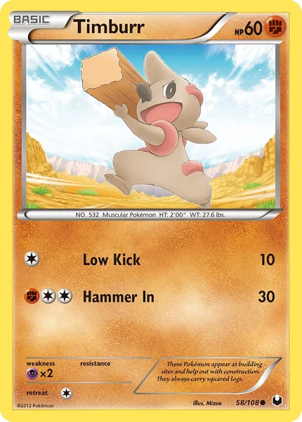 Timburr card image