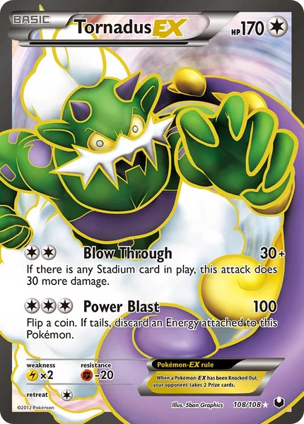 Tornadus EX card image