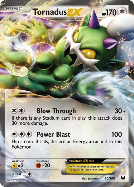Tornadus EX card image