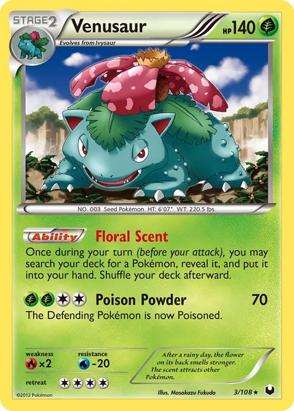 Venusaur card image