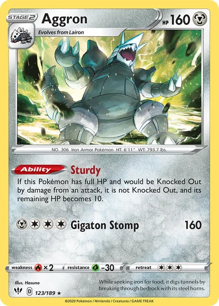 Aggron card image