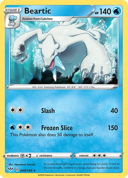 Beartic card image
