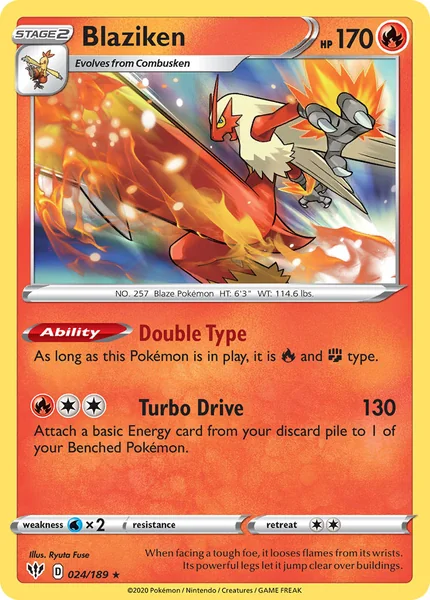 Blaziken card image