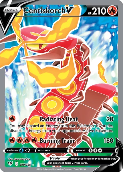 Centiskorch V card image