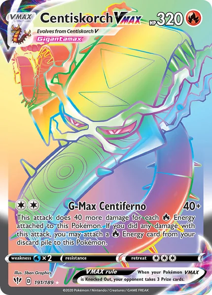 Centiskorch VMAX card image