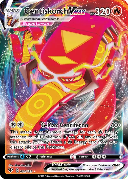 Centiskorch VMAX card image