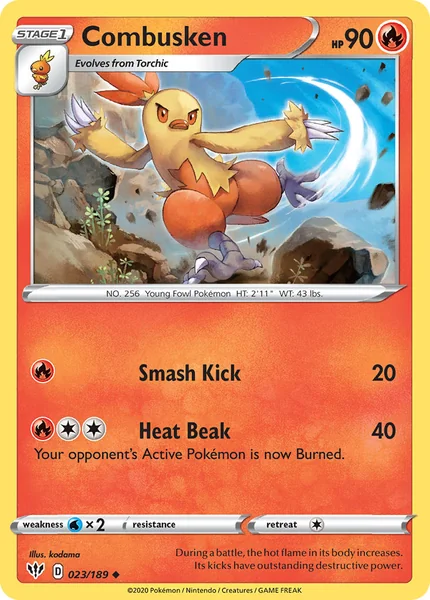 Combusken card image