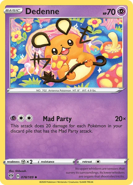 Dedenne card image