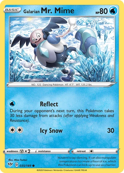 Galarian Mr. Mime card image