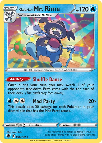 Galarian Mr. Rime card image
