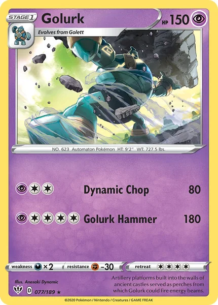 Golurk card image