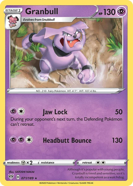 Granbull card image