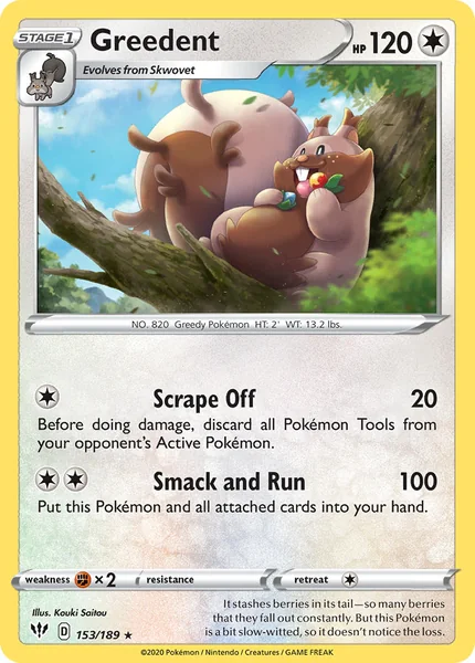 Greedent card image