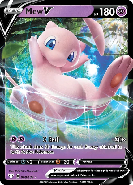 Mew V card image