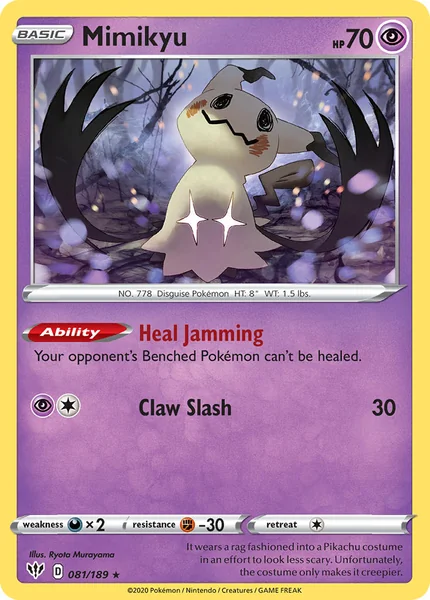 Mimikyu card image