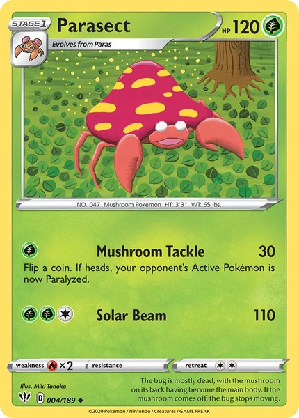 Parasect card image