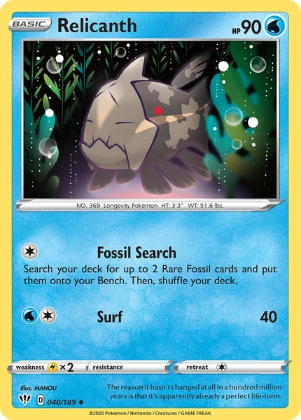 Relicanth card image