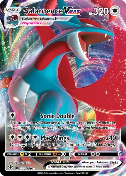 Salamence VMAX card image