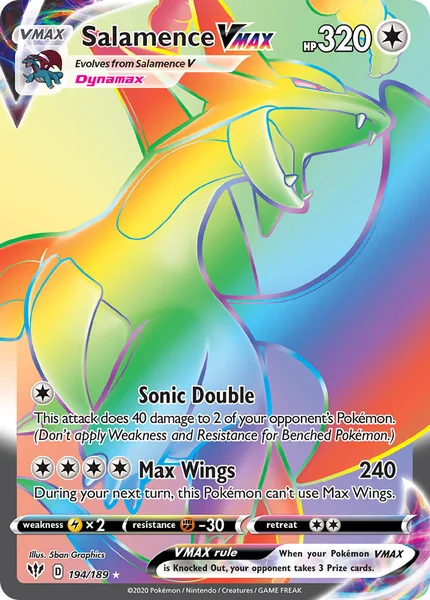 Salamence VMAX card image