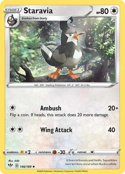 Staravia card image