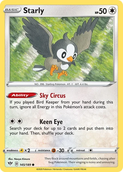 Starly card image