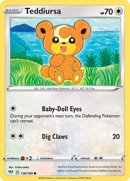 Teddiursa card image