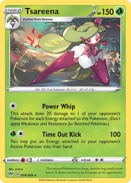 Tsareena card image