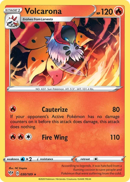 Volcarona card image