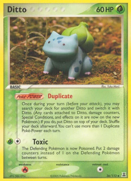 Ditto (Bulbasaur) card image