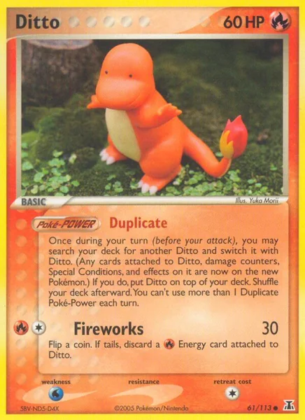 Ditto Charmander card image