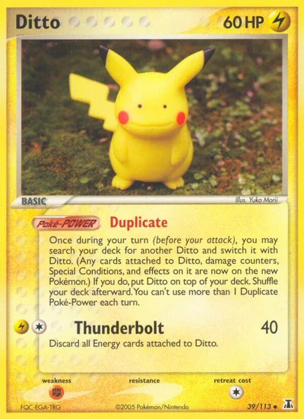 Ditto (Pikachu) card image