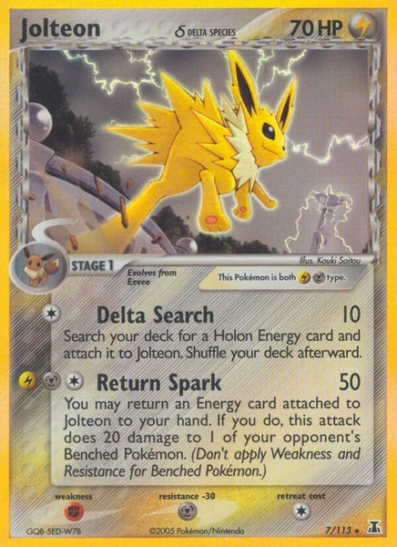 Jolteon card image