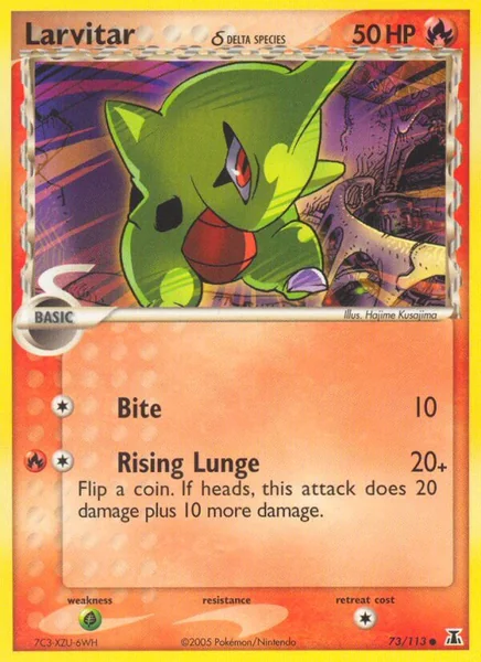 Larvitar card image