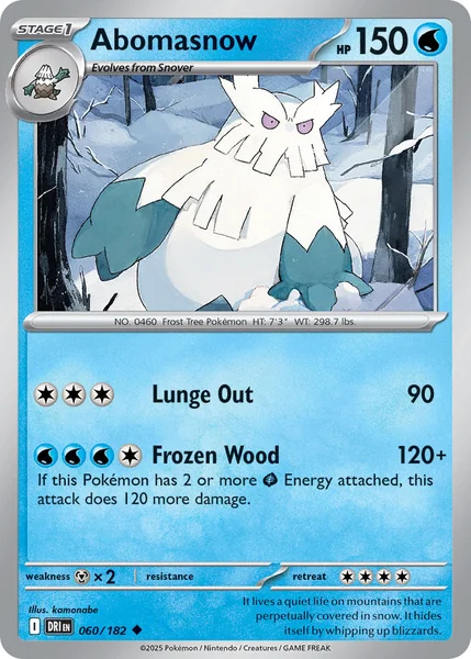 Abomasnow card image