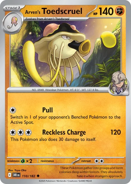 Arven's Toedscruel card image