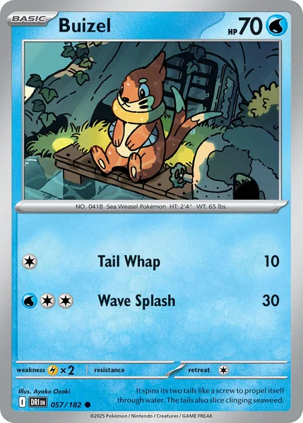Buizel card image