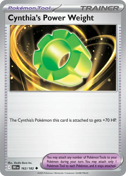 Cynthia's Power Weight card image