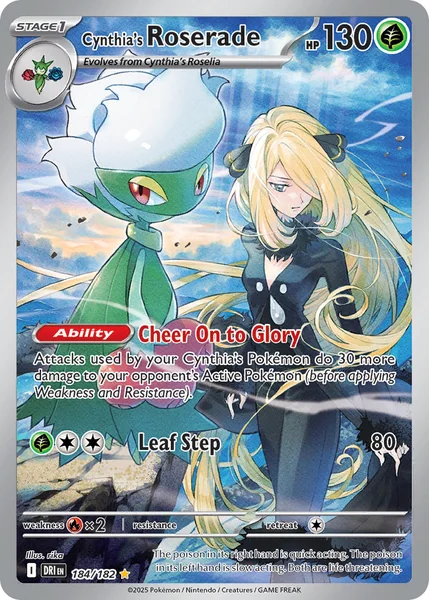 Cynthia's Roserade card image