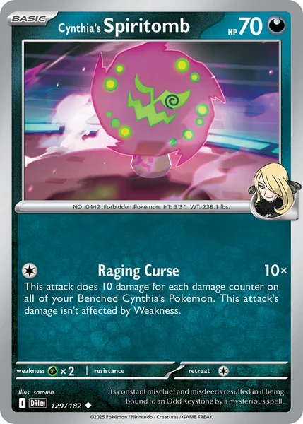 Cynthia's Spiritomb card image
