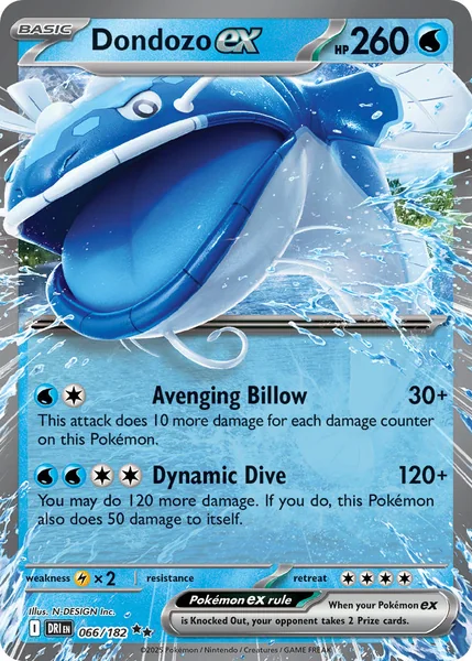 Dondozo ex card image